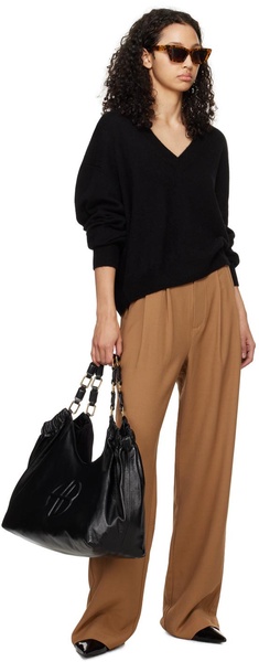 Tan Carrie Trousers