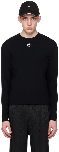 Black Core Knit Sweater