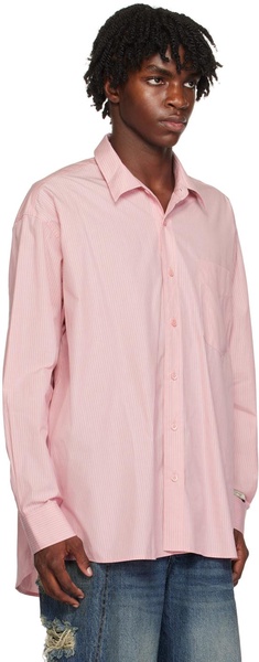 Pink Pinstripe Shirt