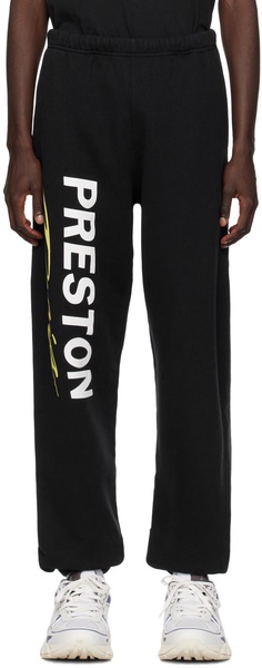 Black 'Racing' Sweatpants