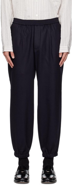 Navy Dressa Frare Trousers