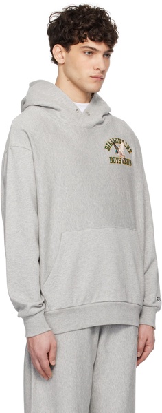 Gray Duck Varsity Embroidered Hoodie