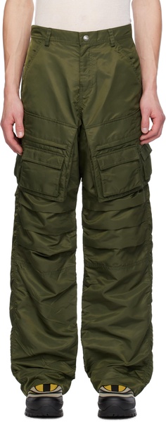 Khaki Pocket Cargo Pants