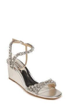 Badgley Mischka Women's Gali Wedge Sandal