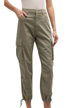 gwen jogger cargo pant in alpine green