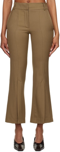 Khaki Tailored Trousers