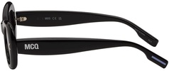 Black Oval Sunglasses