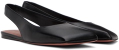 Black Ane Ballerina Flats