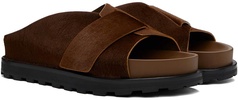 Brown Velcro Sandals