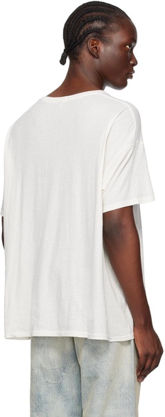 White Boxy Seamless T-Shirt