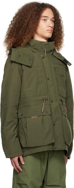 Khaki Takibi Down Jacket