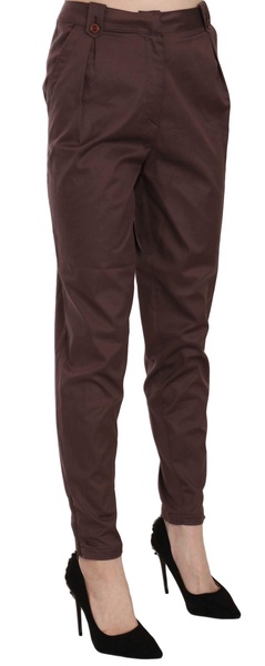 Just Cavalli  High Waist Tapered Formal Trousers Pants