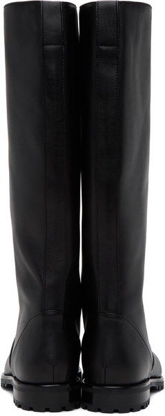 Black Motosahi Tall Boots