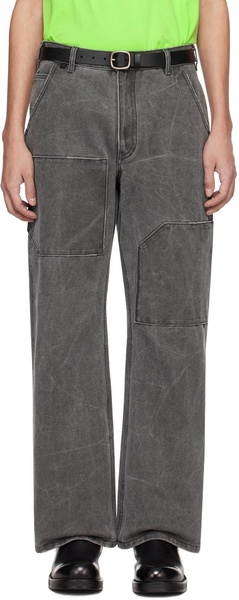 Gray Patch Trousers