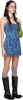 Blue Levi's Edition Wavy Patchwork Denim Minidress