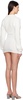 White Elan Minidress