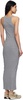 Gray 'The Essential Rib String Tank' Midi Dress