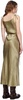 Khaki Wrap Maxi Dress