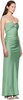 Green Emilia Strapless Maxi Dress