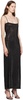 Black Bead Midi Dress