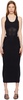 Black Sport Midi Dress