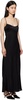 Black Square Neck Maxi Dress