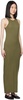 Green Round Neck Maxi Dress