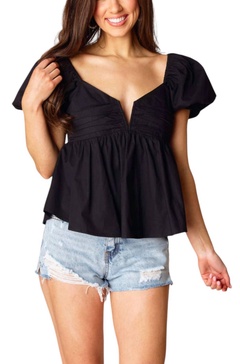 houston top in black