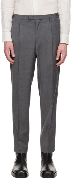 Gray Masco Tela Trousers