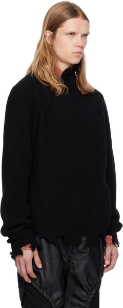 Black Roghen Turtleneck