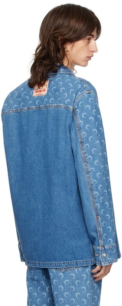 Blue Moon Laser Denim Jacket