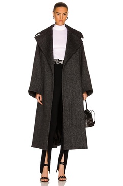 Oversized Long Belted Coat