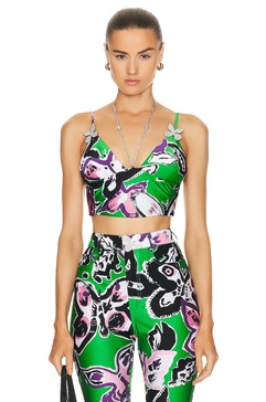 Butterfly Printed Cami Top