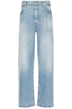 1991 Toj Vintage Straight Denim Jean In Light Blue