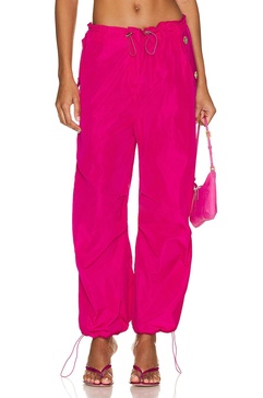 Low Waist Faille Baggy Pant