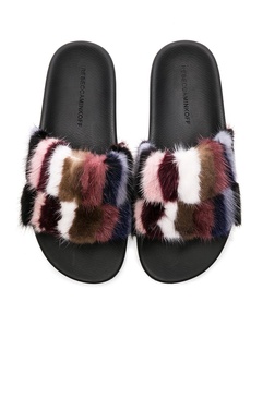 Sammi Mink Fur Slide