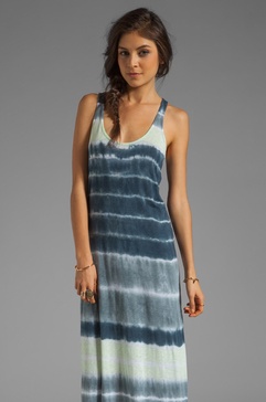 x Lily Aldridge Laura Tie Dye Maxi Dress