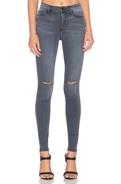 GISELE high-rise super skinny jeans