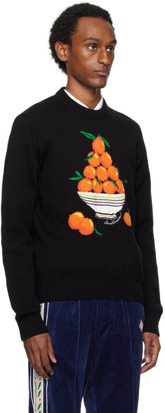 Black 'Pyramide D'Oranges' Sweater