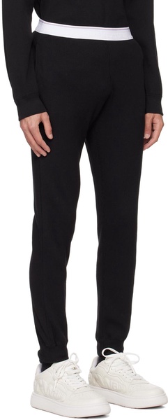 Black Two-Pocket Sweatpants