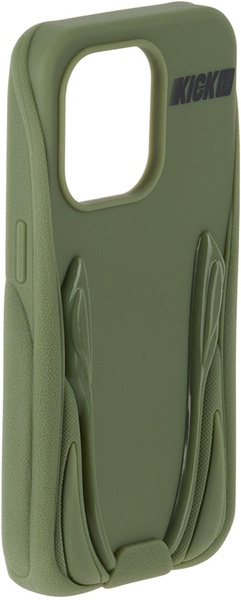 Green 'The Kick' iPhone 14 Pro Case