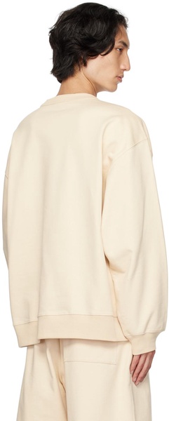 Beige Crewneck Sweatshirt