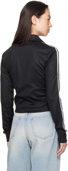 Black Montreal Track Top KNZ12 Sport Jacket