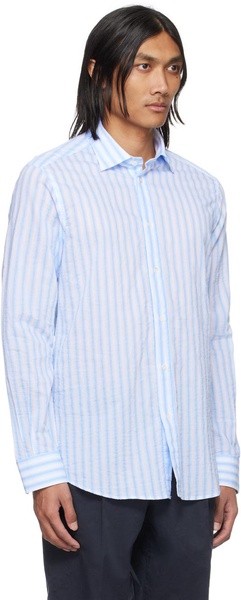 Blue Surian Barai Shirt