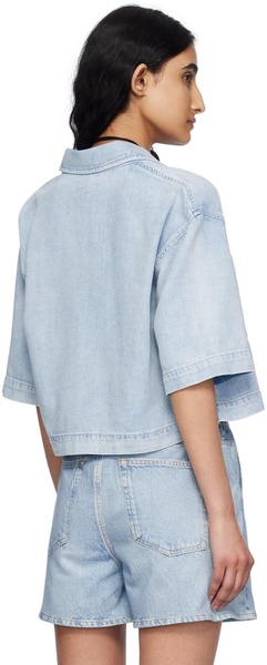 Blue Ultra Featherweight Lenna Denim Shirt