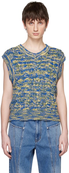 Blue & Yellow Otreto Vest