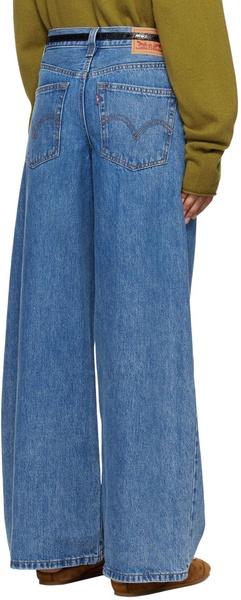 Blue '94 Baggy Wide Leg Jeans