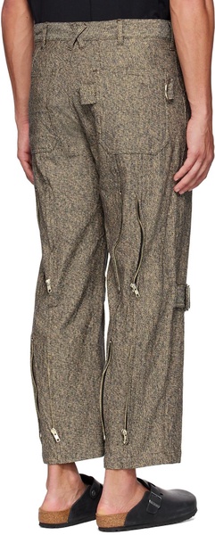 Gray PTB Trousers