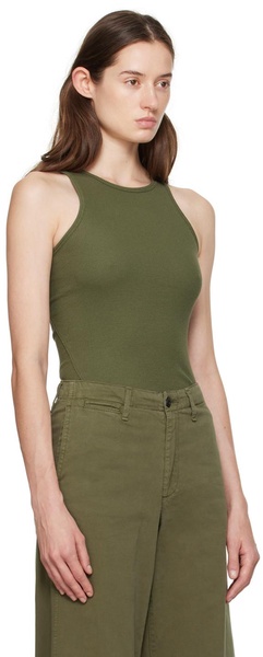 Khaki Essential Tank Top