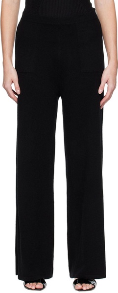 Black Vented Lounge Pants